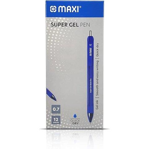 MAXI BALL PEN SUPER GEL  BLUE MX-GP7-B
