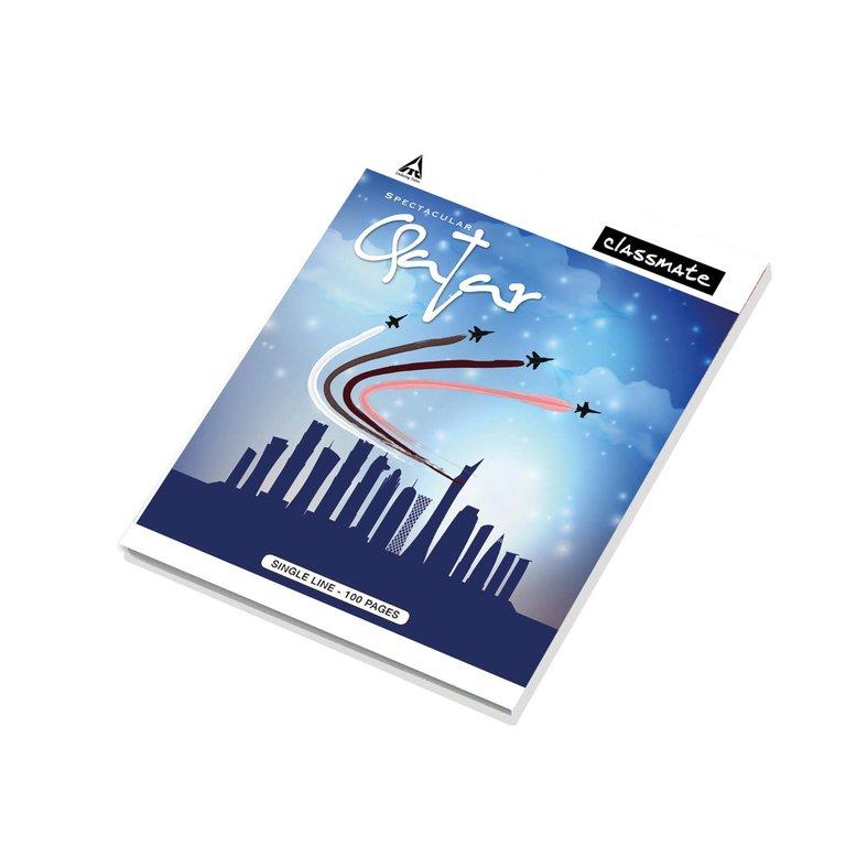 CLASSMATE ARABIC SINGLE LINE NOTE BOOK 24X18CM 100PAGE 02410250