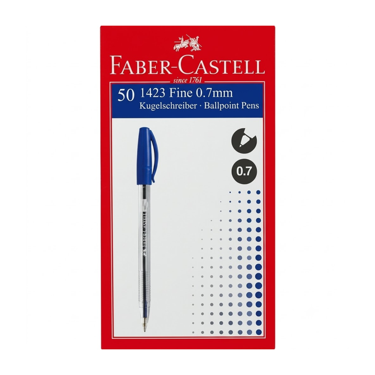 FABERCASTEL BALL PEN 1423 BLUE