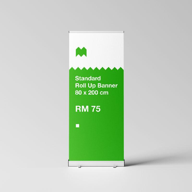 ROLLUP BANNER STANDARD SIZE (200X85 CM)